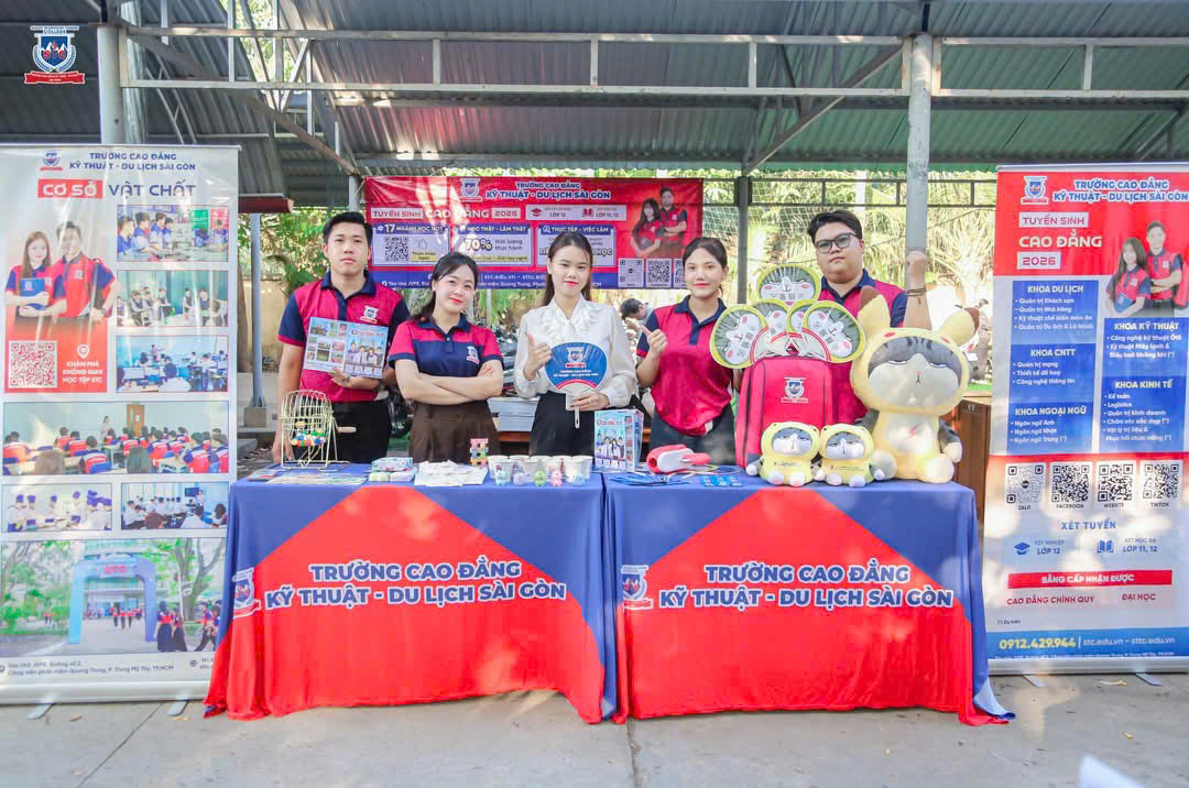 STC tại sự kiện đã định hướng giúp nhiều em lựa chọn được ngành học phù hợp với năng lực, sở thích và mục tiêu nghề nghiệp trong tương lai