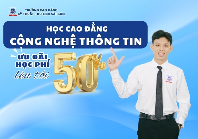 Ưu đãi học phí ngành CNTT tại trường Cao đẳng STC Ưu đãi học phí ngành CNTT tại trường Cao đẳng STC