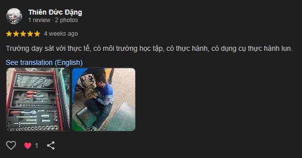 Một sinh viên học ngành Công nghệ Kỹ thuật Ô tô review về chương trình đào tạo bám sát thực tế của Trường Cao đẳng Công nghệ Kỹ thuật Sài Gòn (STC)
