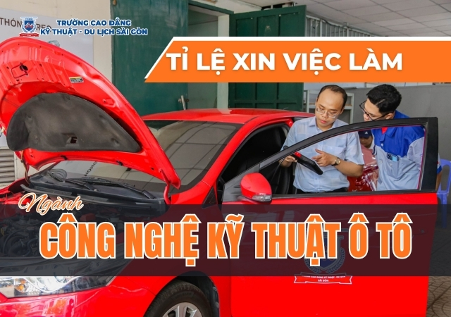 Học ngành Công nghệ Kỹ thuật Ô tô ra trường cơ hội xin việc làm khá cao Học ngành Công nghệ Kỹ thuật Ô tô ra trường cơ hội xin việc làm khá cao