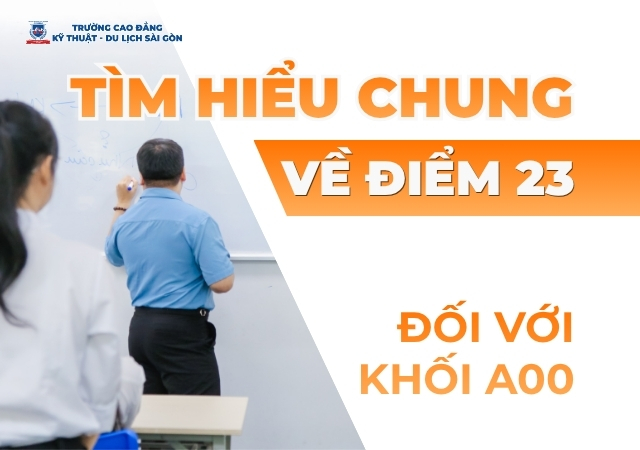 Mức điểm 23 đối với khối A00 là mức điểm khá cao hiện nay Mức điểm 23 đối với khối A00 là mức điểm khá cao hiện nay