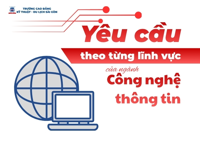 Tìm hiểu các yêu cầu chi tiết theo từng lĩnh vực ngành Công nghệ thông tin Tìm hiểu các yêu cầu chi tiết theo từng lĩnh vực ngành Công nghệ thông tin