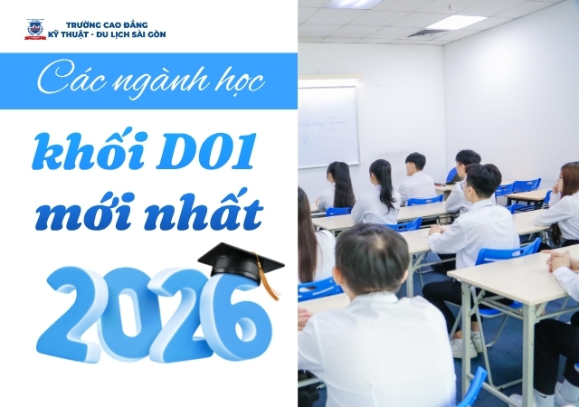 Danh sách các ngành học khối D01 chi tiết nhất Danh sách các ngành học khối D01 chi tiết nhất