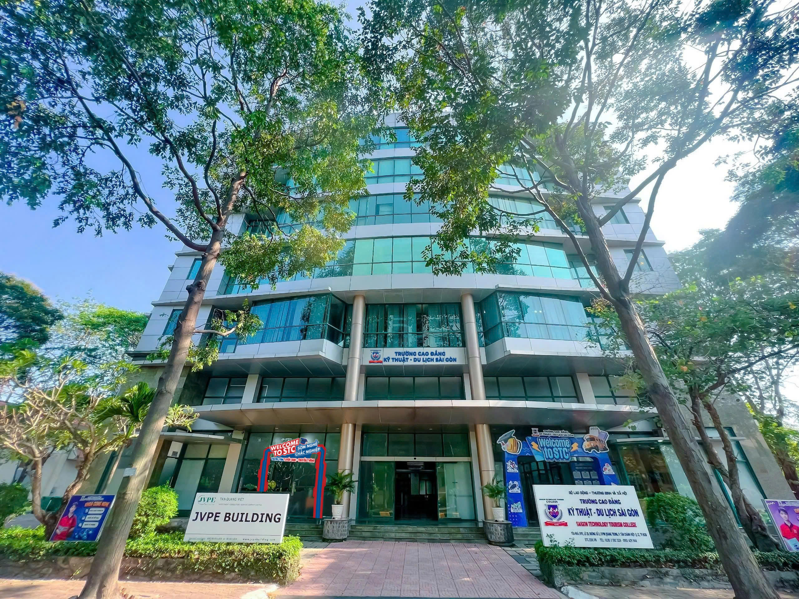 Hình ảnh toàn cảnh trường Cao đẳng STC Hình ảnh toàn cảnh trường Cao đẳng STC